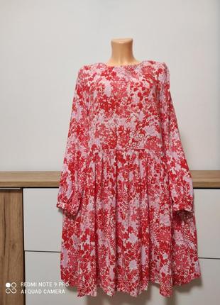 Стильна сукня в квітковий принт!1 фото