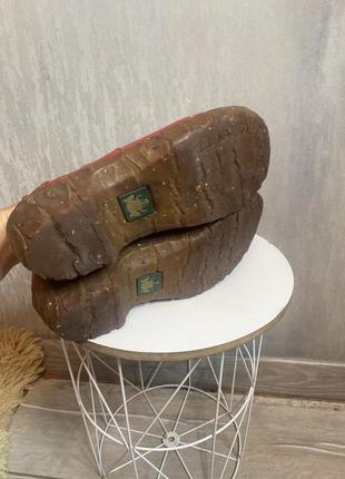 Очень удобные оригинальные кожаные туфли с белой строчкой el naturalista, 38р. потолка 24,8см6 фото