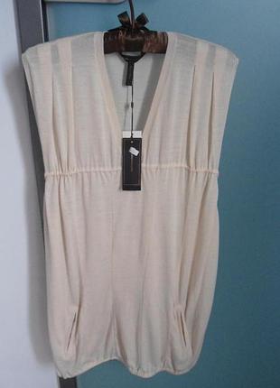 Bcbgmaxazria жилет туніка 48 50 100% вовна