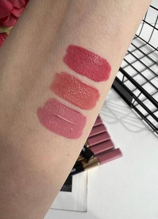 Chanel le rouge duo ultra tenue дуэт жидкая матовая помада + блеск4 фото