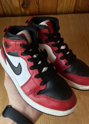 Детские кроссовки nike air jordan