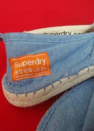 Эспадрильи superdry 39 размер3 фото