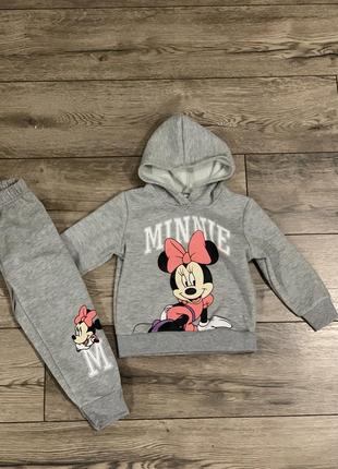 Костюм, худи h&amp;m minnie mouse