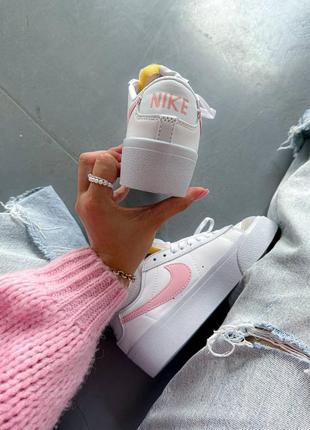 👟 кеди nike blazer low platform  / наложка bs👟2 фото