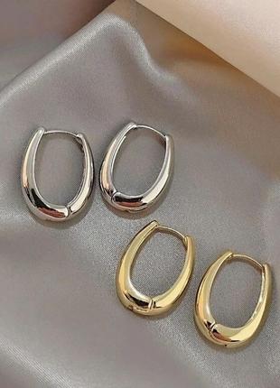 Сережки в стилі massimo