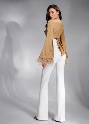 Неймовірна ефектна блуза4 фото