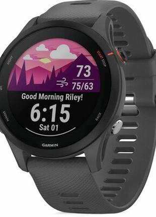 Смарт-часы garmin forerunner 255 slate gray 010-02641-10 новые!!!1 фото