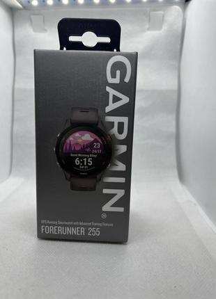 Смарт-часы garmin forerunner 255 slate gray 010-02641-10 новые!!!2 фото