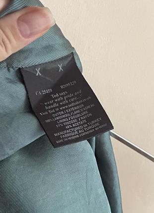 Мини-юбка ted baker синяя под твид 3