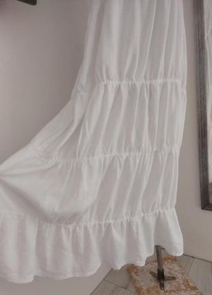 Стильна сукня плаття сорочка міді волан primark4 фото