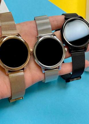 Наручные унисекс смарт часы smart watch mk20 metal2 фото