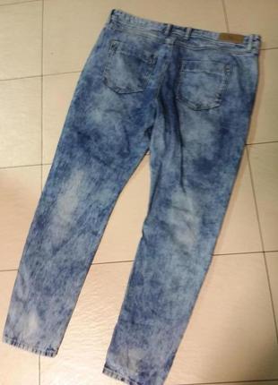 Стильные джинсы boyfriend  16 размера4 фото
