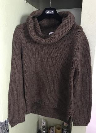Пуловер вовняної модний стильний дорогий бренд італії attic and barh розмір s/m