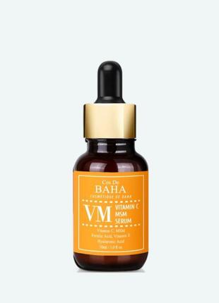 Сироватка для обличчя з вітаміном c cos de baha vm vitamin c msm serum, 30мл