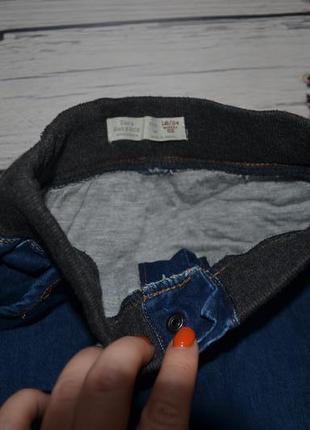 1 - 2 года 92 см фирменные джинсы для моднявок узкачи утеплены х/б подкладкой зара zara9 фото