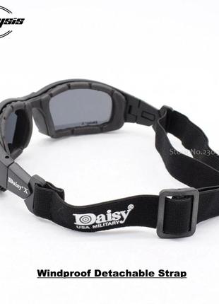 Тактические баллистические очки со сменными линзами daisy x74 фото