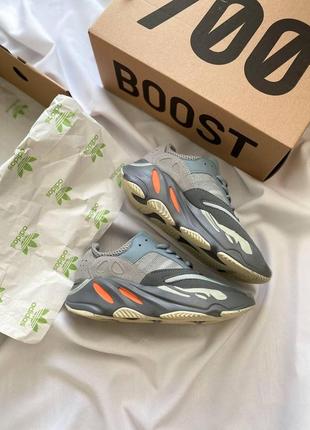 Мужские кроссовки  adidas yeezy boost 700 v1 inertia grey4 фото