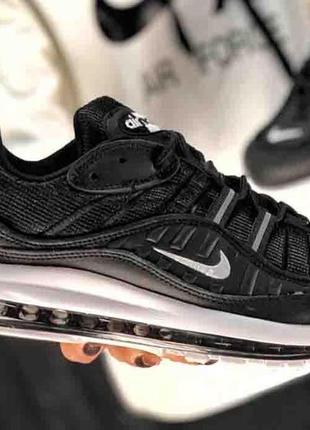 nike air max 98 black white 1900 127636634
