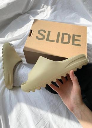 Шльопанці жіночі   adidas yeezy slide адидас изи слайды6 фото