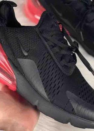 Nike air max 270 "black/red"1 фото