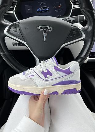 Жіночі кросівки  new balance 550 white violet 36