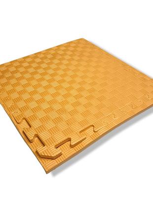 Дитячий килимок-пазл 500×500×12 мм помаранчевий2 фото