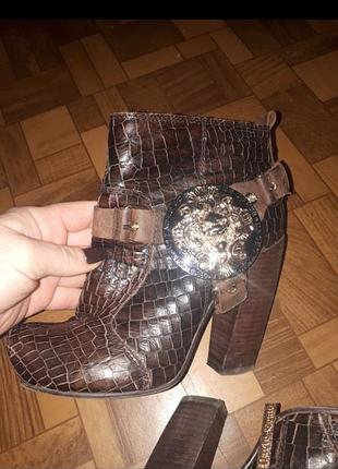Ботинки кожа