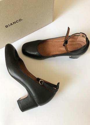 Кожаные туфли bianco
