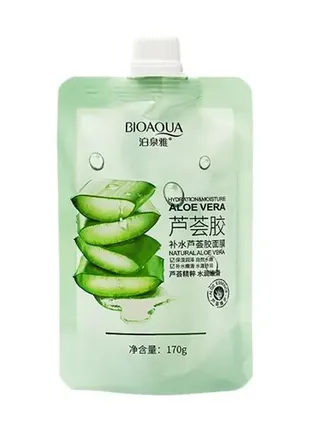 Увлажняющий гель алоэ bioaqua aloe vera moisture, 170 мл