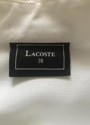 Рубашка lacoste размер 38 fr 5