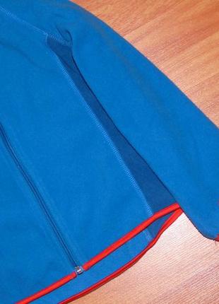 Синяя флисовая кофта,флиска, 4-5 лет,110,1163 фото