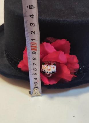 Шляпа цилиндр санта муэрто стимпанк шляпа на хеллоуин4 фото