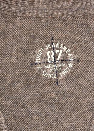 Очень крутой шерстяной свитер от люксового бренда6 фото