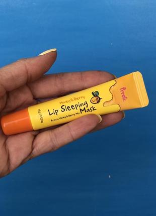 Ночная маска для губ prreti honey berry lip sleeping mask