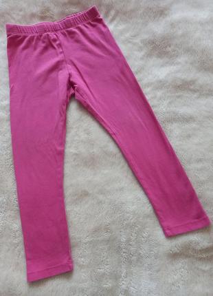 Лосины штаны леггинсы для девочки на 3-4 года