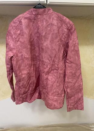 Куртка ветровка кожаная кожаная кожаная кожаная topolino6 фото