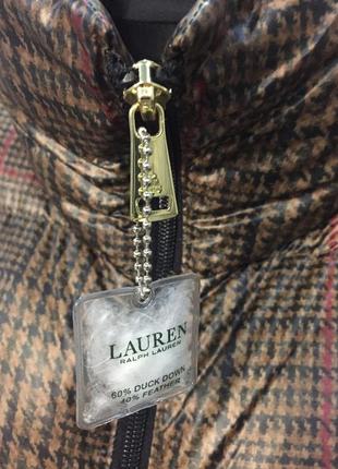 Пуховик курточка ralph lauren клетка3 фото