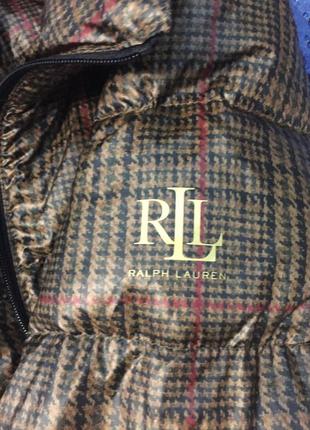 Пуховик курточка ralph lauren клетка5 фото