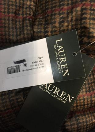 Пуховик курточка ralph lauren клетка6 фото