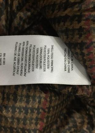 Пуховик курточка ralph lauren клетка7 фото