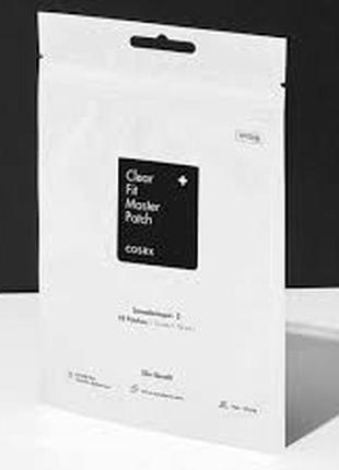 Патчи против акне cosrx clear fit master patch, 18 шт