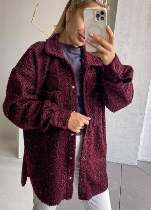 Сорочка на кнопках букле7 фото