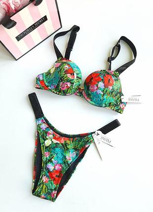 Купальник пушап victoria's secret  виктория сикрет оригинал