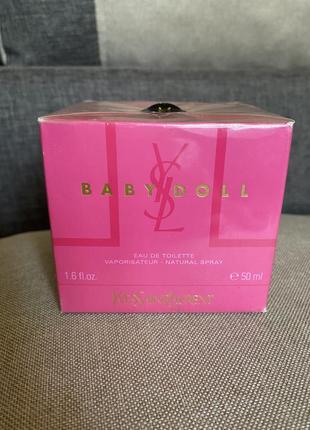 Ysl baby doll туалетна вода 50 мл ( 2011 рік випуску), оригінал, рідкість