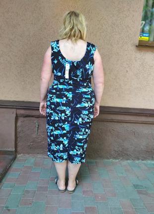 Платье трикотажное с драпировкой3 фото