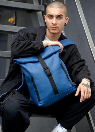 Мужской рюкзак sambag rolltop one синий5 фото