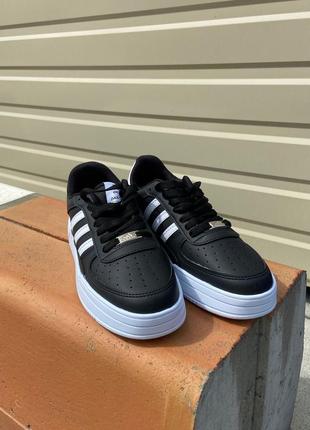 Кеди adidas court bold black3 фото