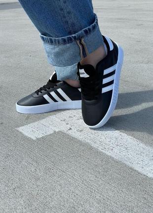 Кеди adidas court bold black5 фото