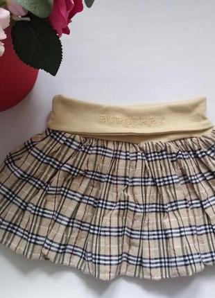 Юбка юбка для малышки burberry1 фото