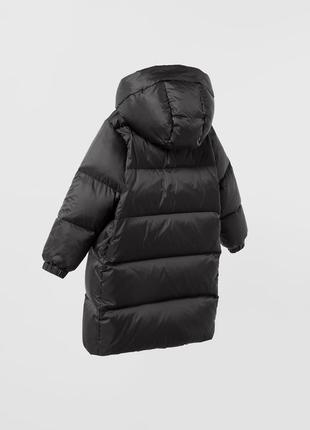 Зимнее пальто для девочки 5-6 и 6-7 лет zara испания размер 116, 1222 фото